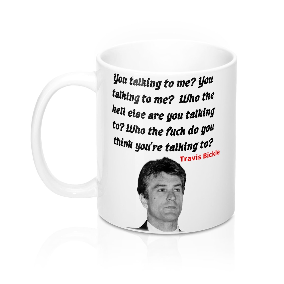 You Talking to Me Travis Bickle Taxi Driver Classic Movie Etsy