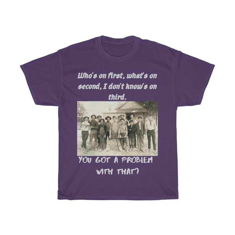 Who s on first what s on second i don t know s on third classic