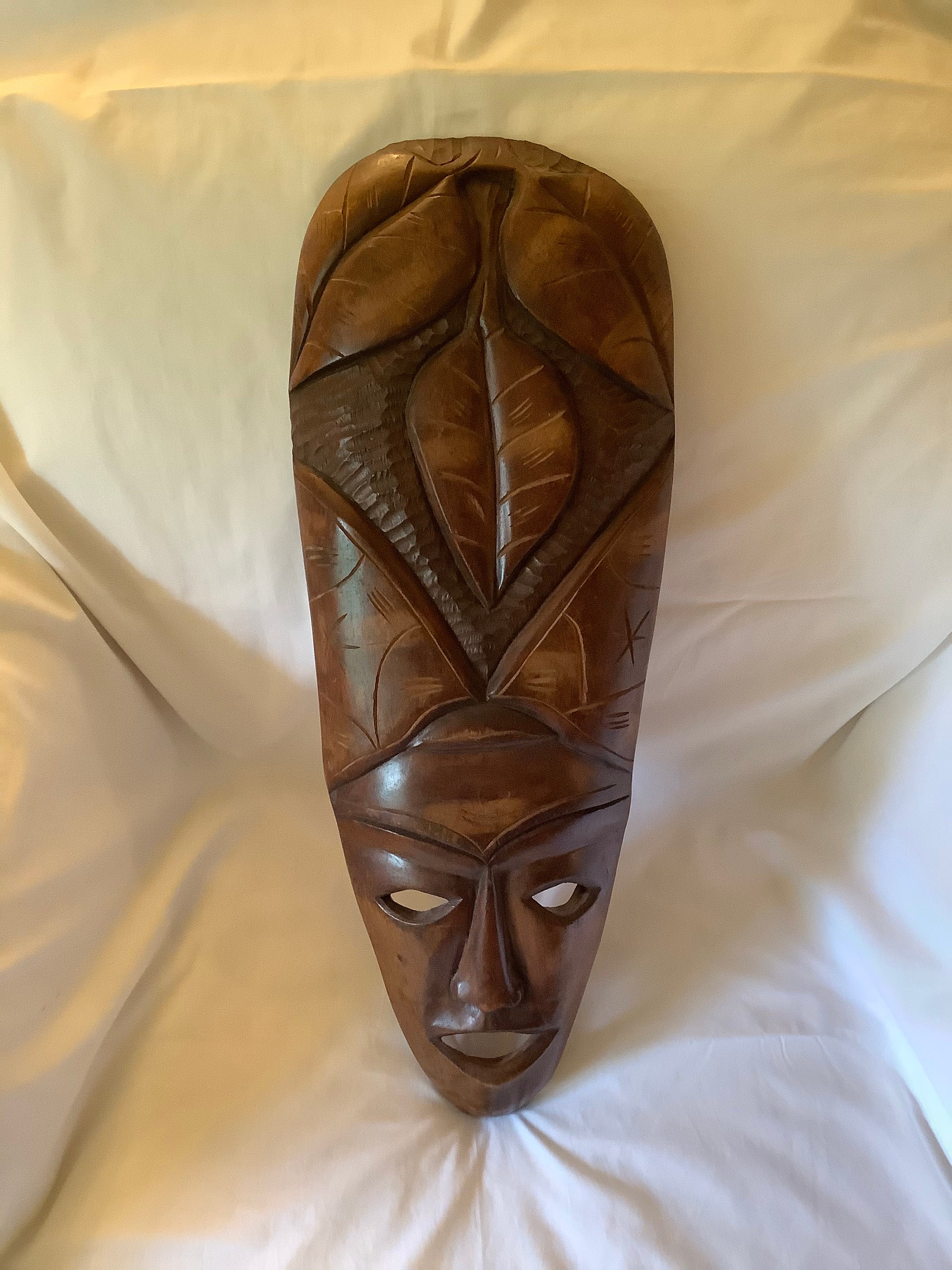 Large African Mask for Wall Etsy