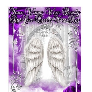 Purple Rose Frame Background Memorial PNG add photo template for funeral RIP memorial rest in peace template