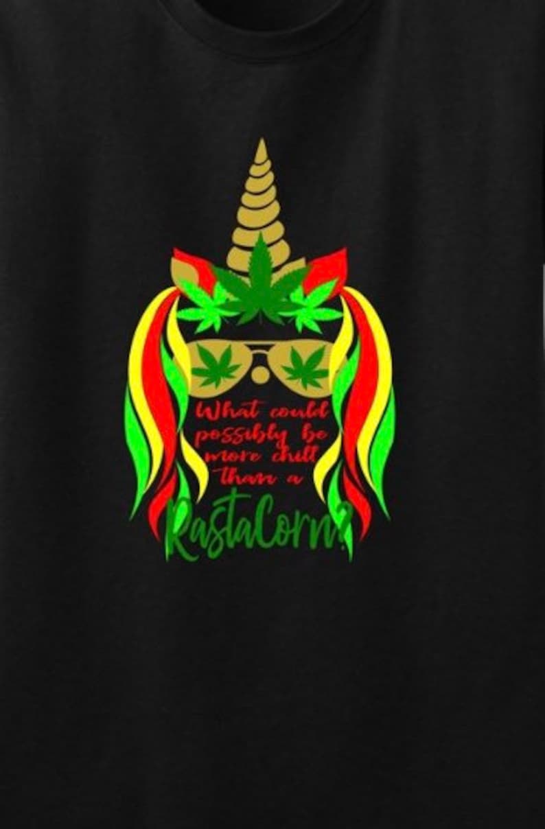 Rasta corn Marijuana Weed Ganja Unicorn Digital SVG JPG PNG | Etsy