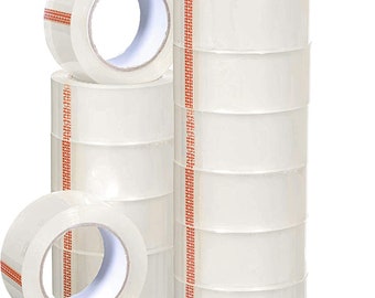 Clear Packing Tape 2 Inch x 110 Yds (330') Carton Sealing Packing Tapes