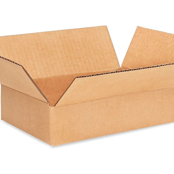 Black Shipping Box Etsy