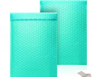 8.5 x 11 Bubble Mailer #2 Mailing Envelopes Padded Teal Self Seal Waterproof Poly Bubble Mailers Padded Envelopes Pack of 30