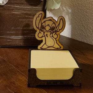 Stitch sticky notes holder. Lilo and Stitch. Disney Inspired