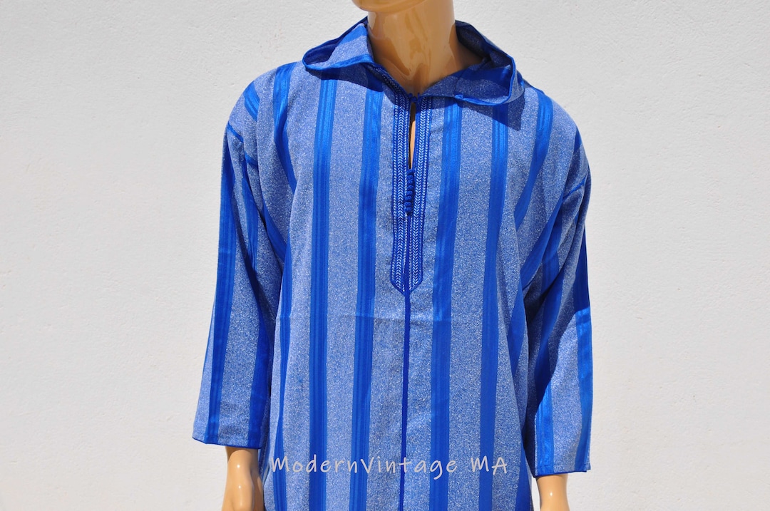 Djellaba Marocan Pour Homme, Caftan Orental, Caftan Marocan