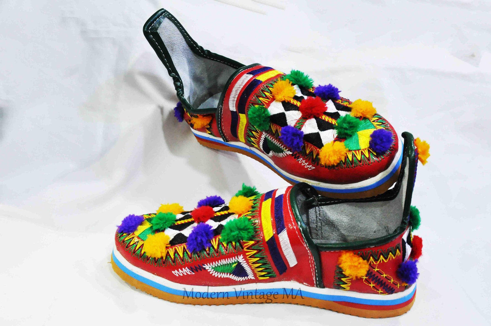 moroccan leather shoes