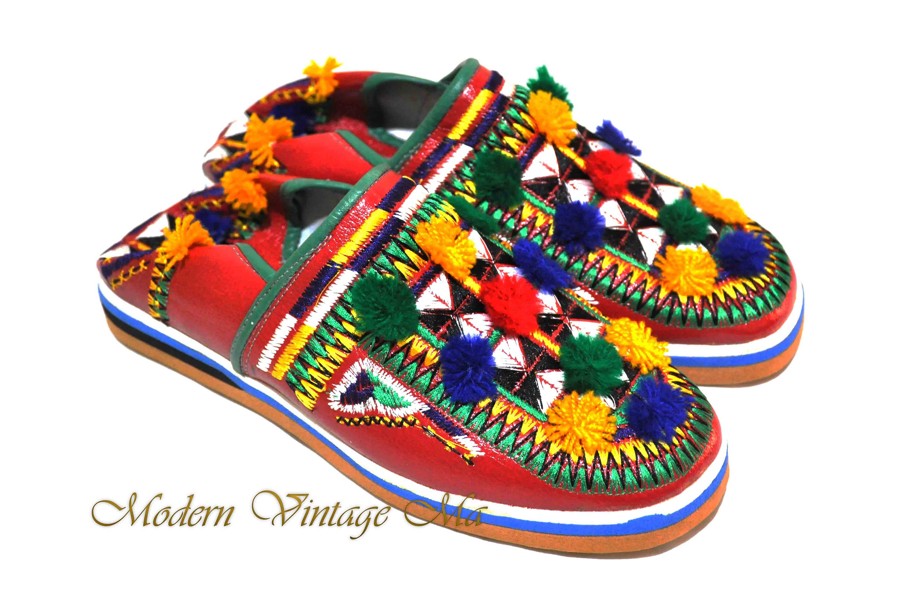 moroccan leather shoes
