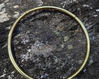 Brass Choker, Tribal Necklace