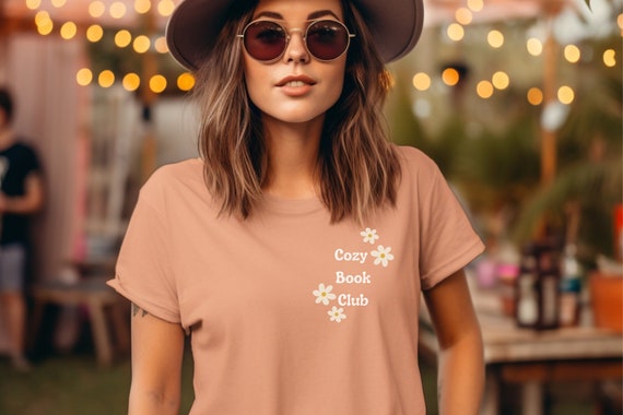 Cozy Shirt for Book Lovers Cozy T-Shirt for Book Lovers Shirt for Book Club Shirts for Readers Gift for Book Club Gifts for Book Lovers