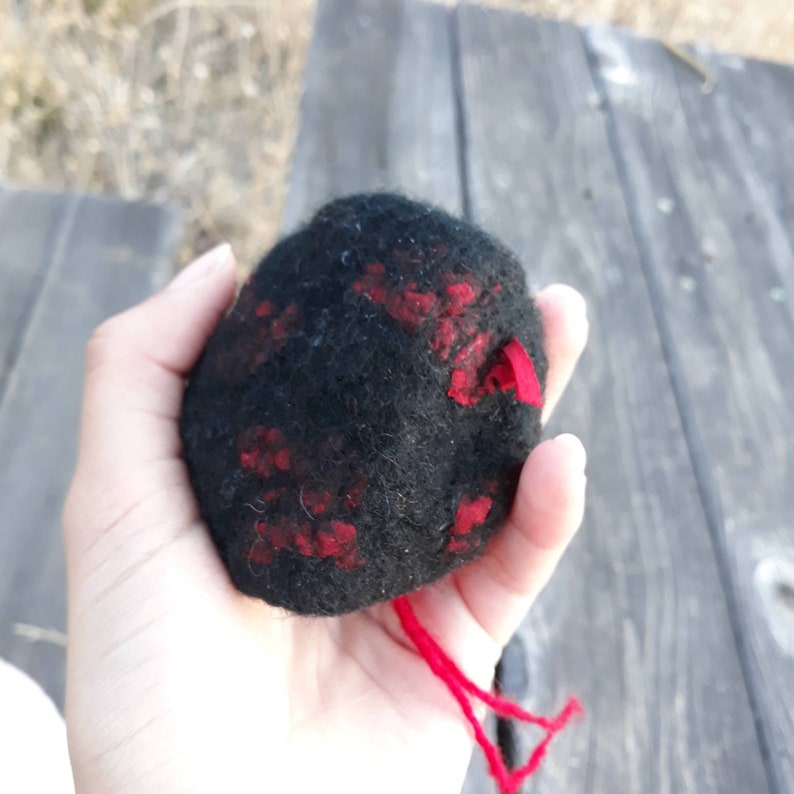 Wool Purse Wet Felted Coinpurse