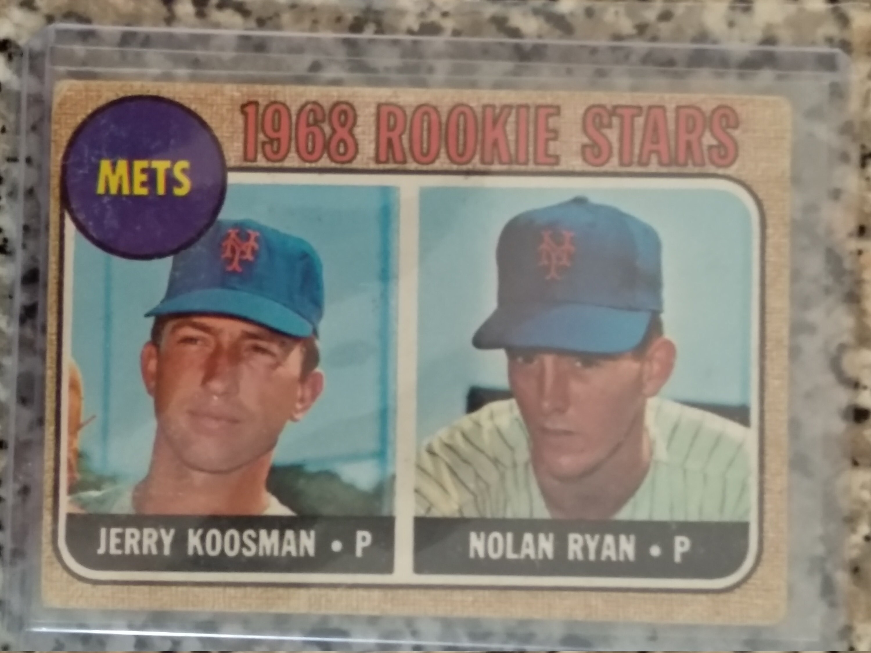 Nolan Ryan And Jerry Koosman RC 1968 Topps 177 Rookie Stars Etsy
