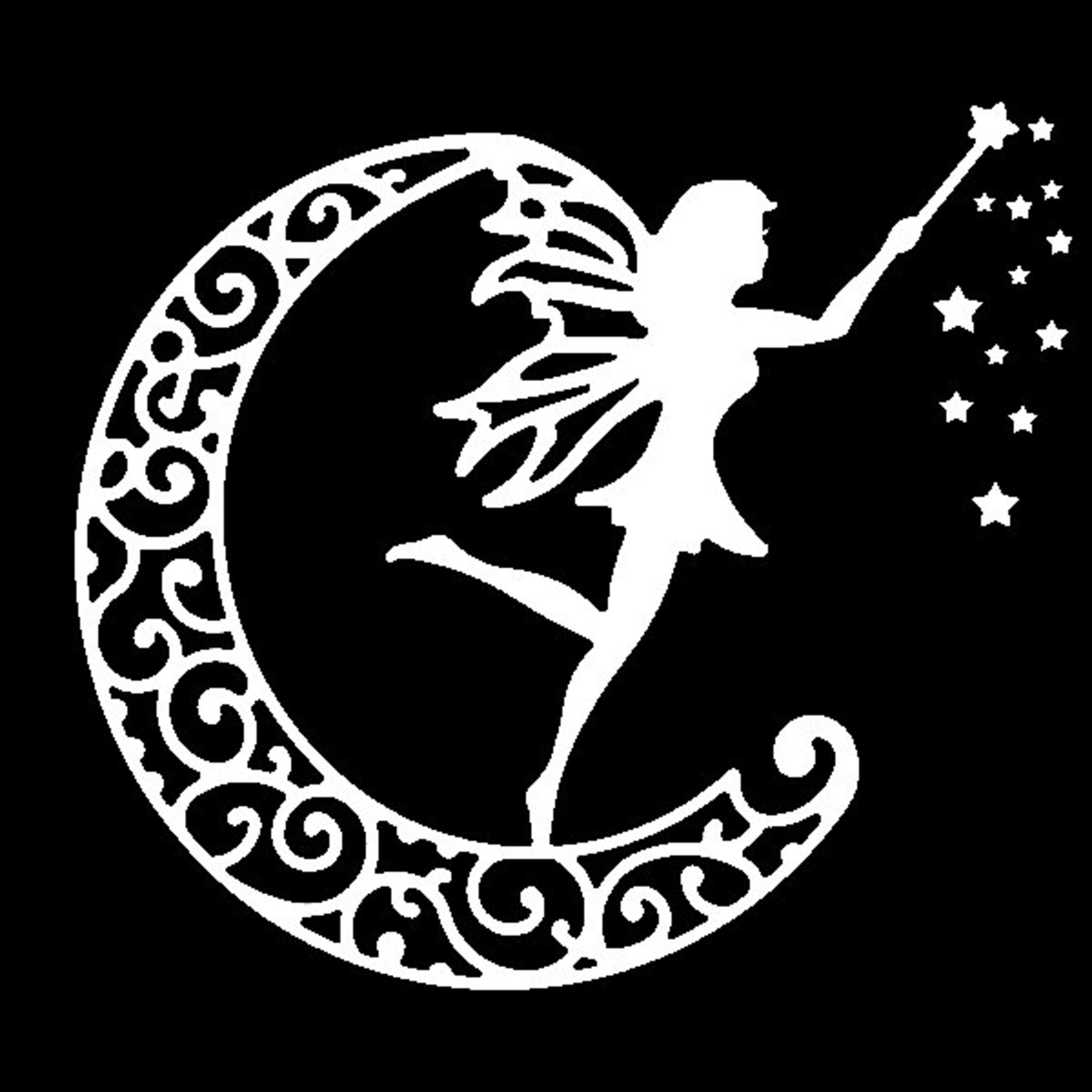 Fairy Decal Etsy