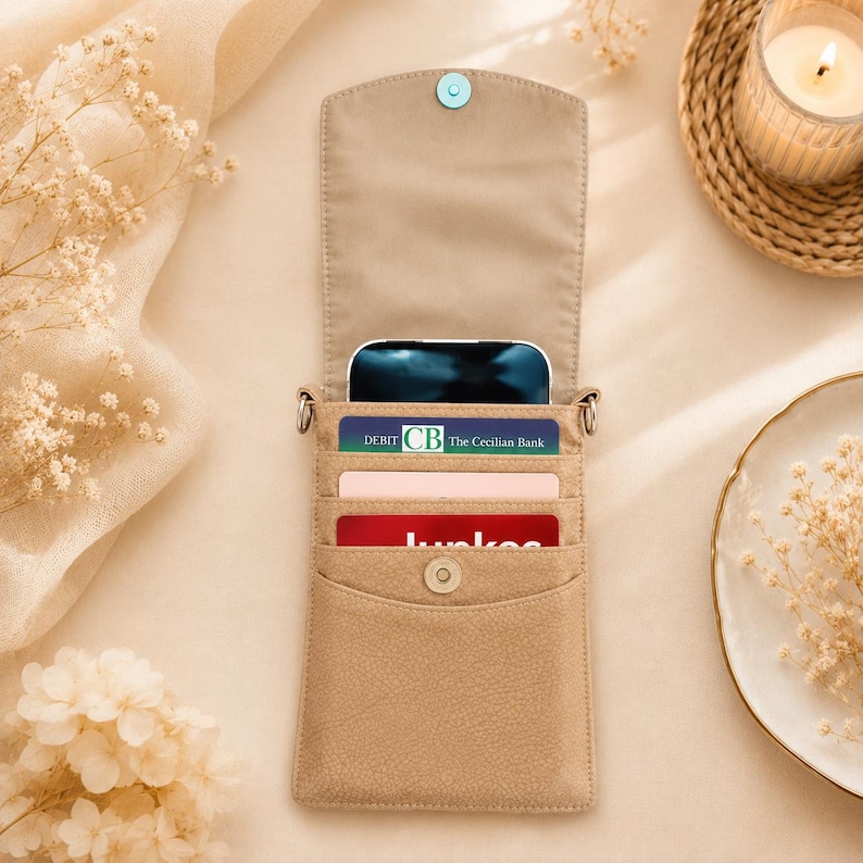 Universal PDF Crossbody, Wristlet and Lanyard Phone Bag Patternpdf #pdfpattern Bild 9
