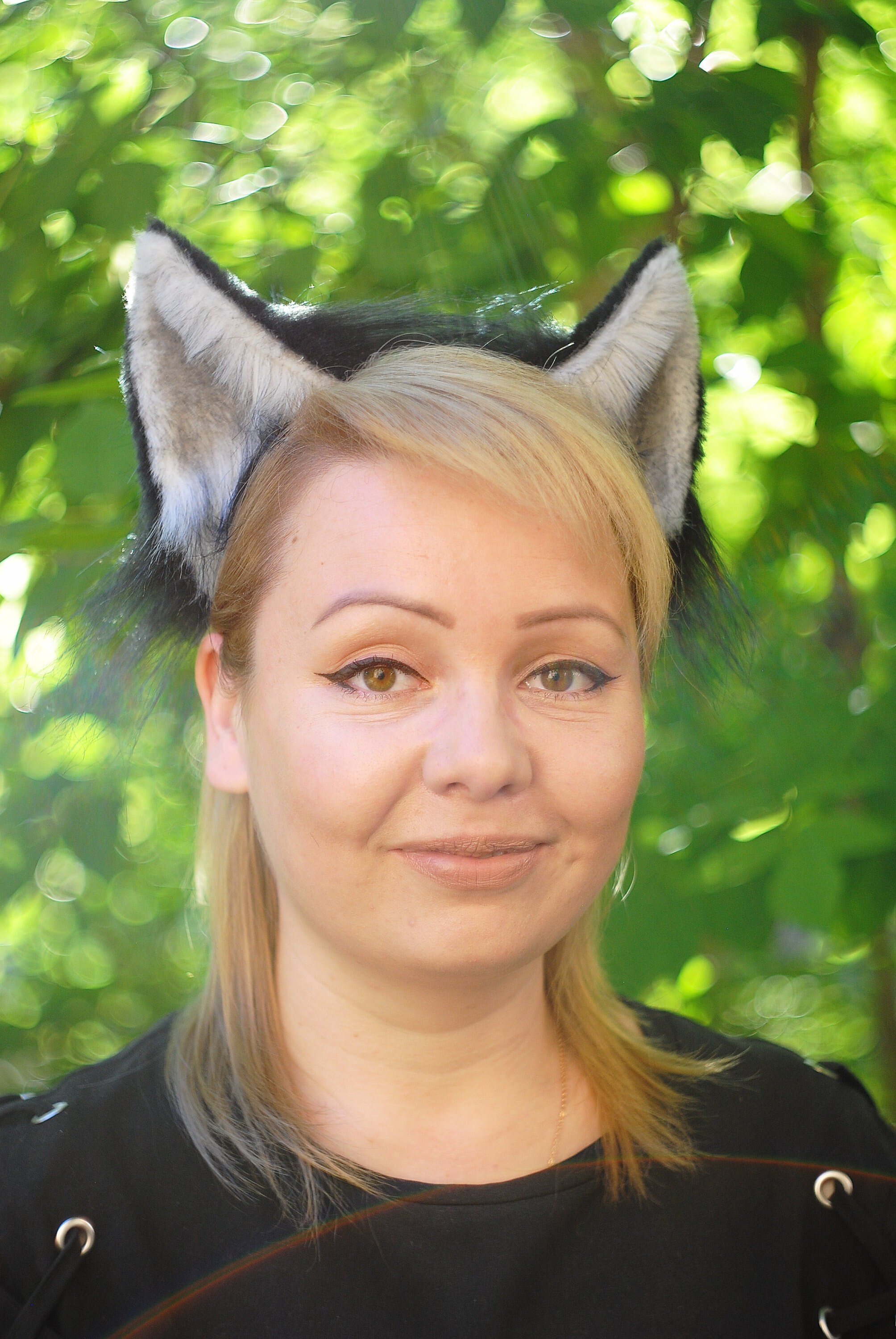 Realistic cat ears / Black cat ears / Fox ears / Wolf ears / Etsy