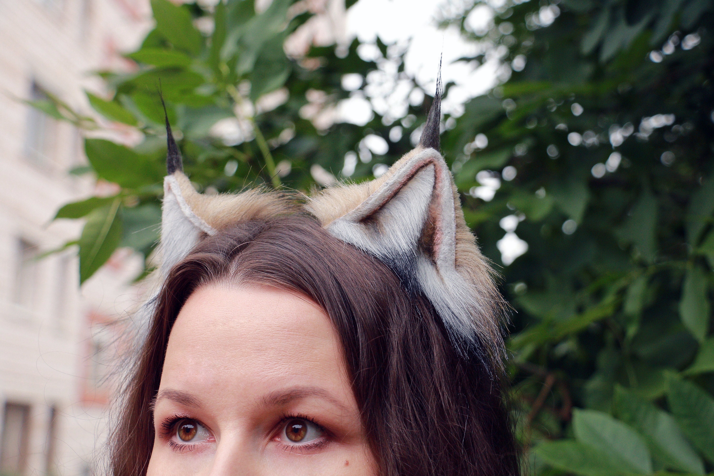 Luchs Ohren / Caracal Ohren / Realistische Ohren / Kunstfell Etsy