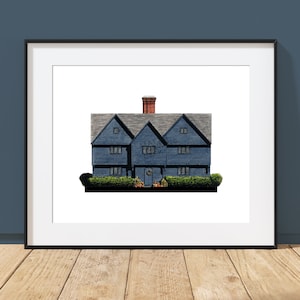The Witch House - Salem, Massachusetts - Architecture Art Print