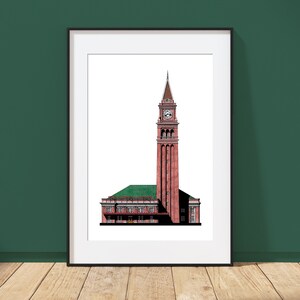 King Street Station - Seattle, Washington - Architecture Art Print