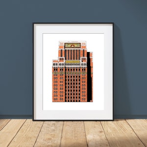 Fred F. French Building - New York, New York - Architecture Art Print