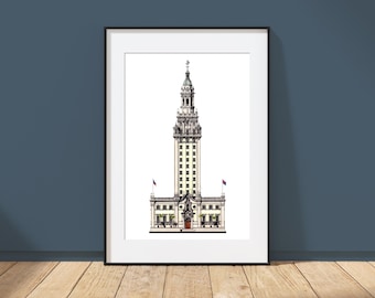 Freedom Tower  | Miami, Florida | Architecture Art Print | Miami Dade College
