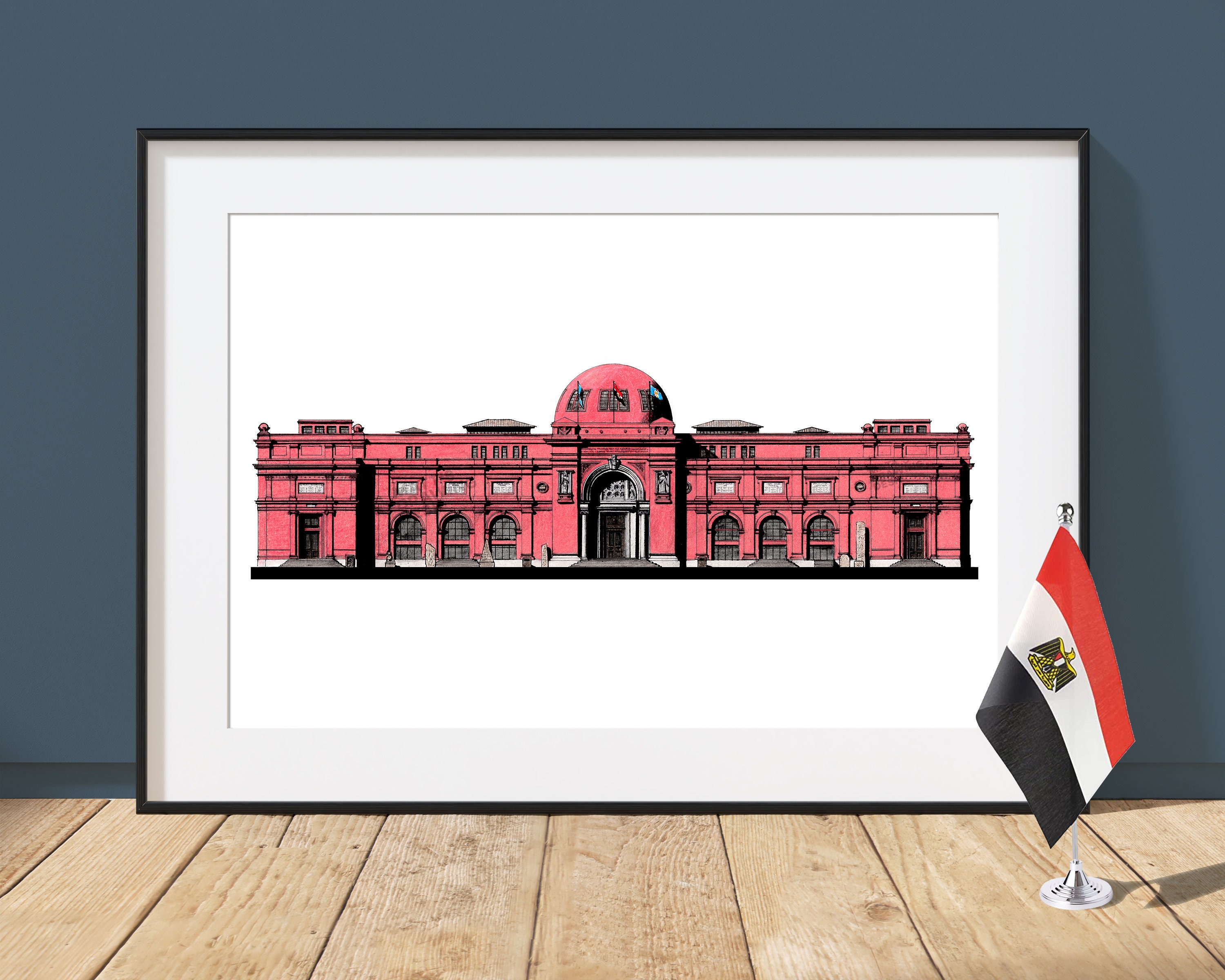 Egyptian Museum - Cairo, Egypt - Architecture Art Print - Etsy