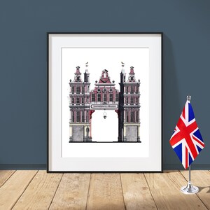 Leadenhall Market - London, England, UK - Architecture Art Print