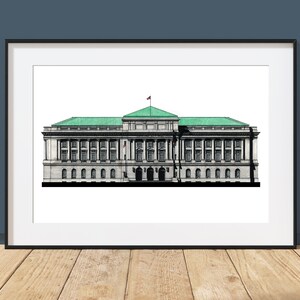 Cleveland City Hall - Cleveland, Ohio - Architecture Art Print