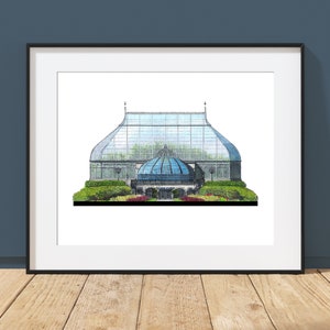Phipps Conservatoire - Pittsburgh, Pennsylvania - Architektur Kunstdruck