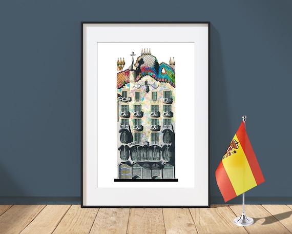 額装品/Las Casas Colgadas 1967 ハウメブラッシ/ポスター 額装品/Las Casas Colgadas 1967 ハウメブラッシ/ポスター