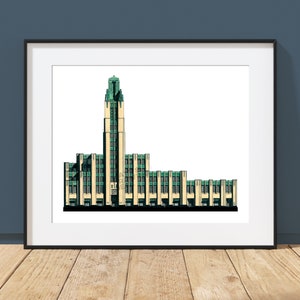 Bullocks Wilshire - Los Angeles, California - Architecture Art Print