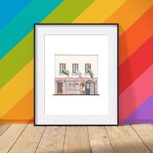 Stonewall Inn - Manhattan, New York, New York - Architecture Art Print - LGBTQ+ Pride History