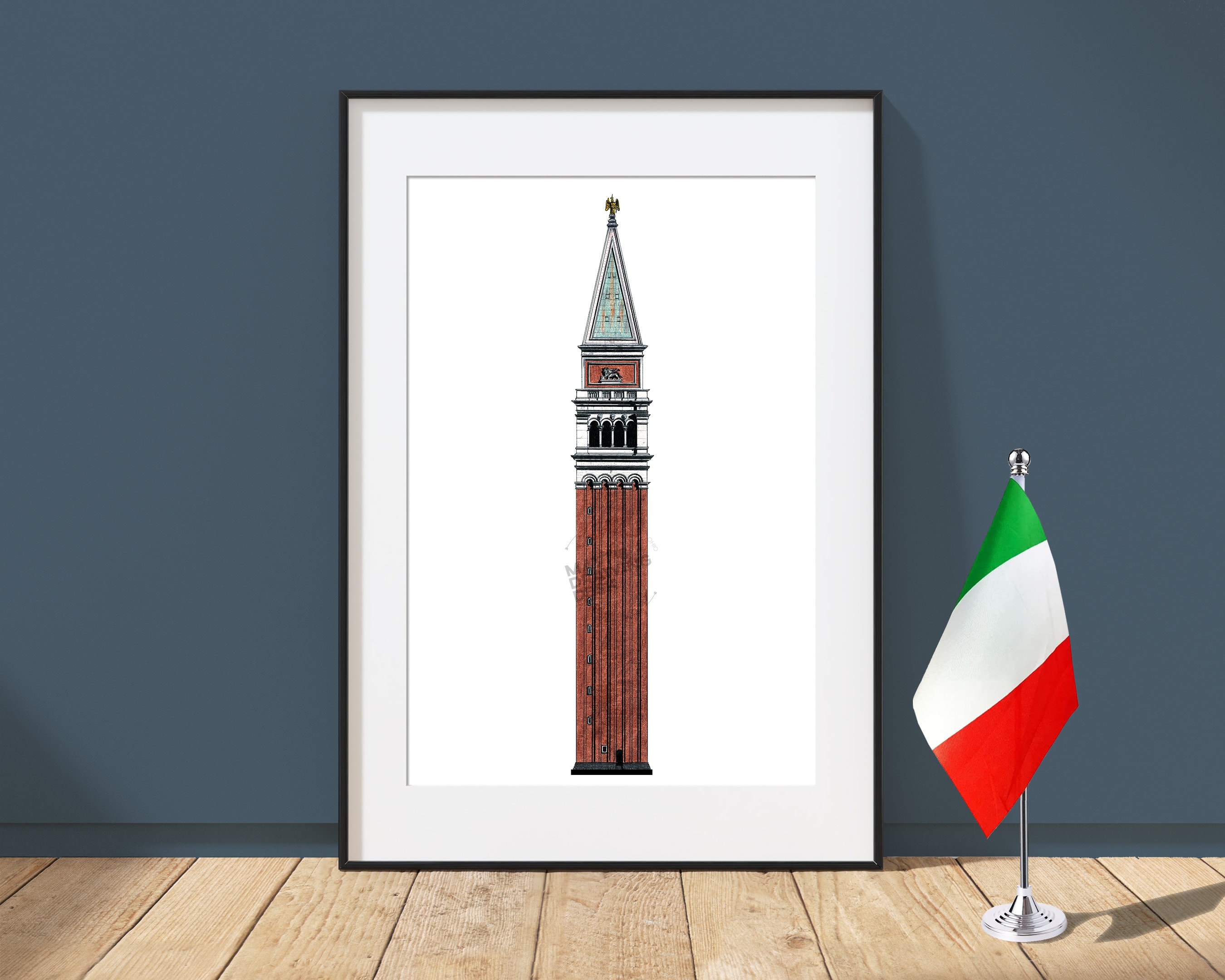 St. Mark's Campanile - Venetië, Italië - Architectuur Art Print - Campanile  di San Marco, Venezia - Etsy België, image size:2700x2160