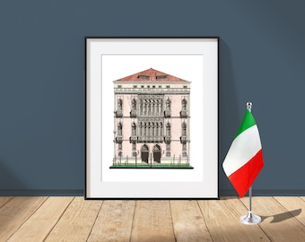 Palazzo Pisani Moretta - Venice, Italy - Architecture Art Print - Venezia