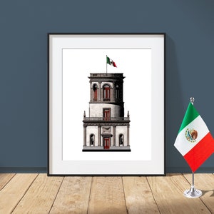 Caballero Alto, Chapultepec Castle - Mexico City, Mexico - Architecture Art Print