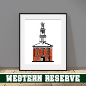 Western Reserve Academy Chapel - Hudson, Ohio - Architecture Art Print