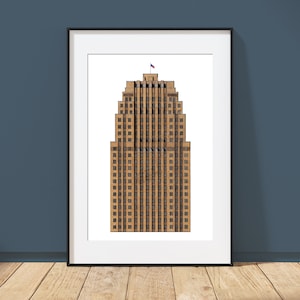 Carew Tower - Cincinnati, Ohio - Architecture Art Print