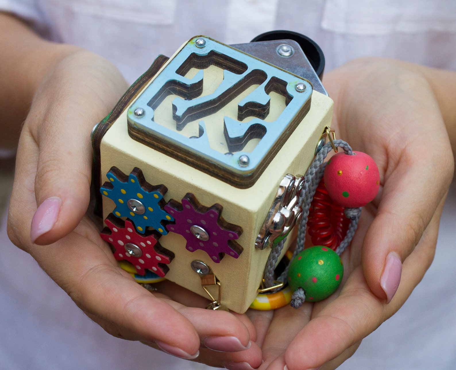 Mini Travel Boy Toy Fidget Cube Board Busy Board Percubes Etsy