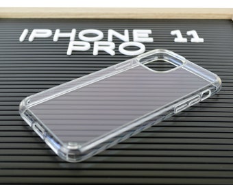 Clear Phone Case for Apple iPhone 15, 14, 13, 12, 11, XR, 7, 8, SE, Pro, Plus, Max - INNACASE Slim Shell - Blank