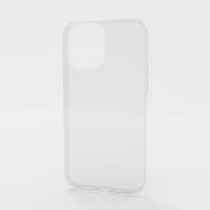 May include: A clear, transparent phone case with a rectangular shape. The case has a cutout for the camera and buttons, and is designed to fit a smartphone. The case is made of a clear, durable material.