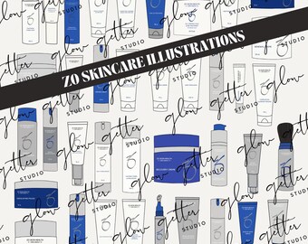 ZO Skincare Illustrations