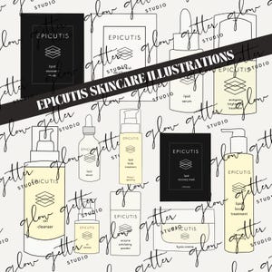 Epicutis Skincare Illustrations