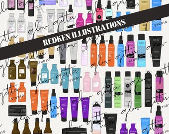 Redken Illustrations