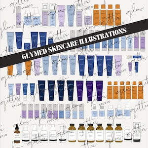 Glymed Skincare Illustrations