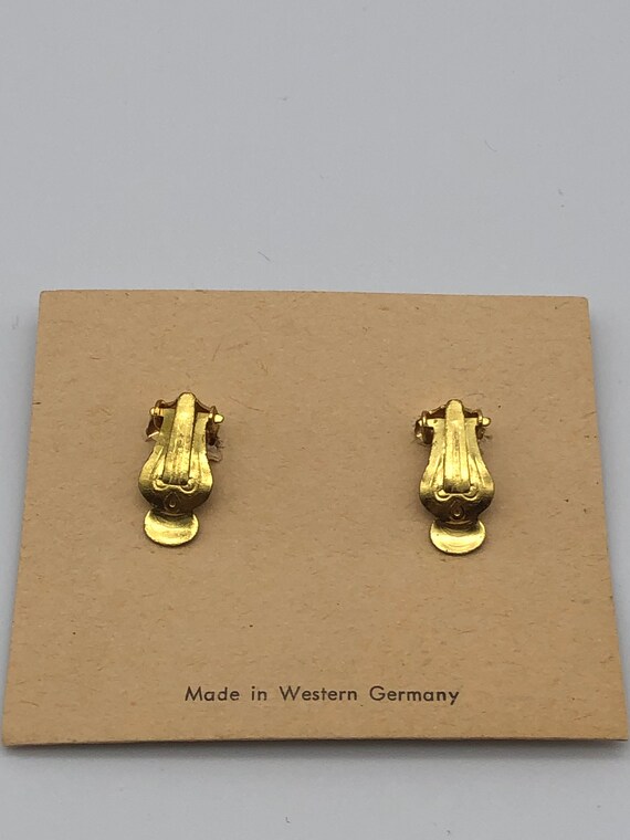 LOT de 3 PAIRES DE BOUCLES D'OREILLES A CLIPS 1980 signées ORENA