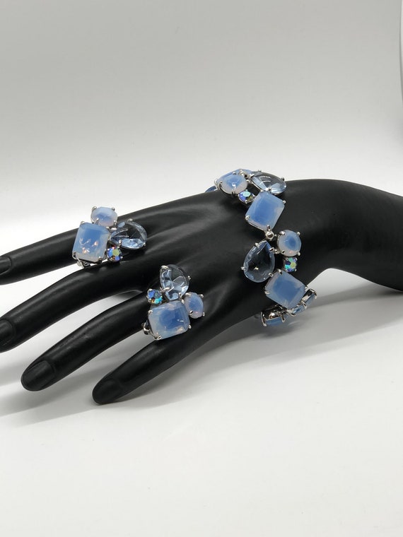 Exquisite Elsa Schiaparelli Bracelet and Clip Earr