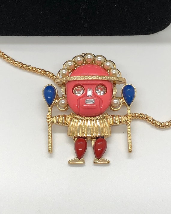 Kenneth J Lane Warrior Necklace