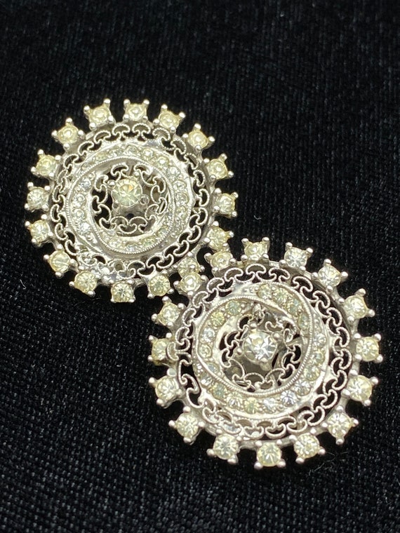 Vintage R. DEROSA "Lace" Earrings