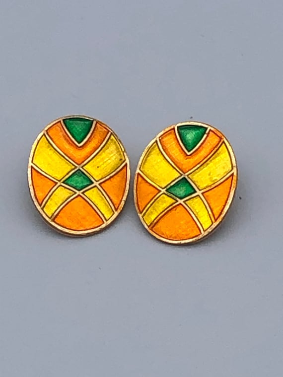 Boucles D'oreilles Clips Vintage W Germany - Anciennes, Occasion En Bon état