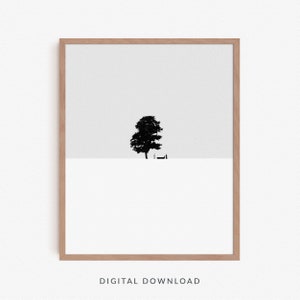 Woman at the Well Modern Christian Wall Art, Jesus Artwork Print, John 4, Digital Download