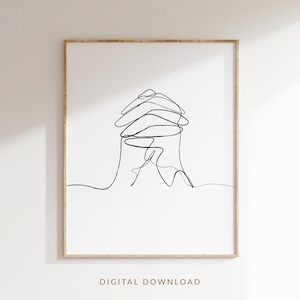 May include: A black and white line drawing of a house, featuring a simple, minimalist style.